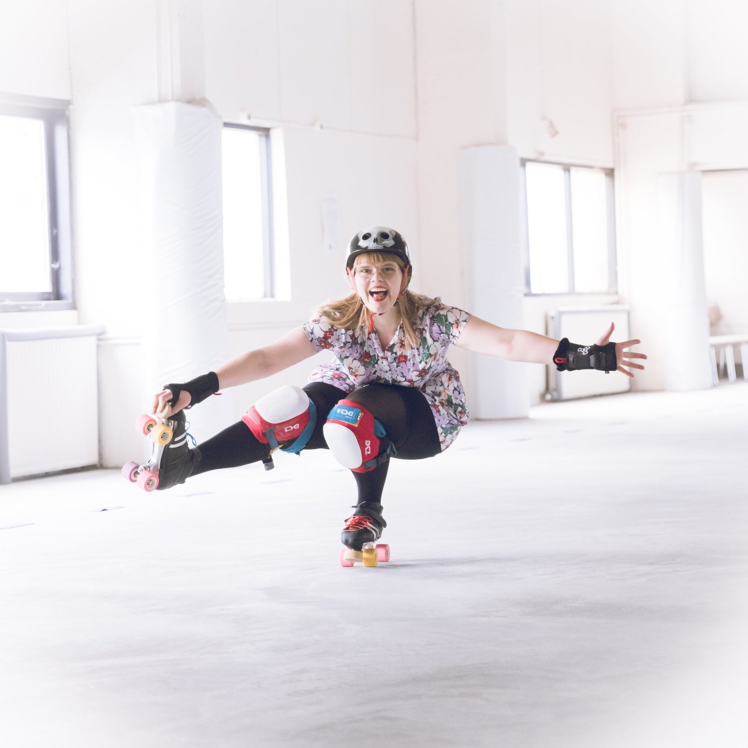 The Roller Derby Disco, Reykjavík Fringe 2021. Photo by Elín Björg